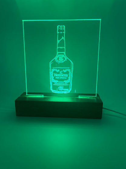 LED Acrylic Sign Liquor Bottle Sign