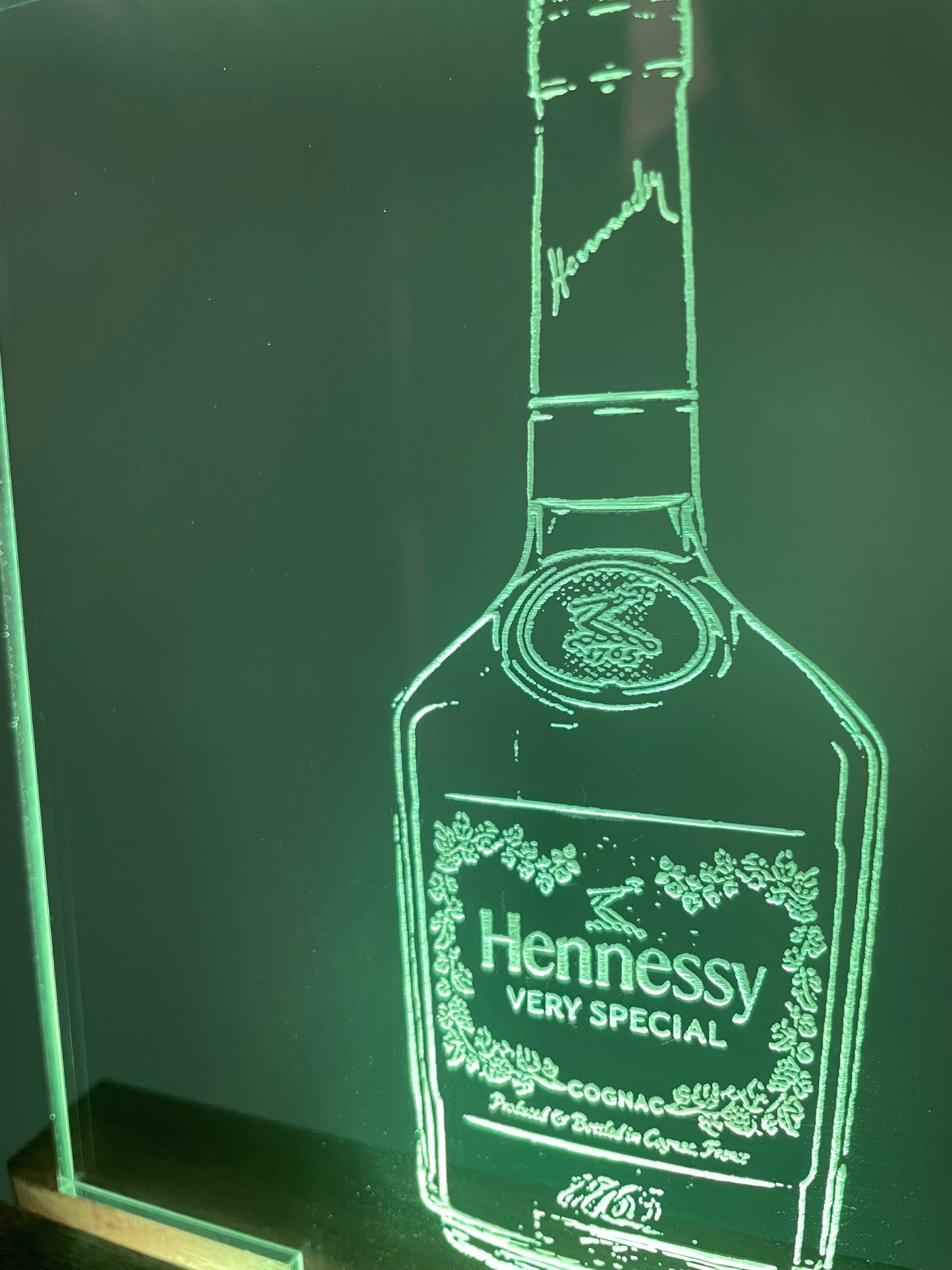 LED Acrylic Sign Liquor Bottle Sign