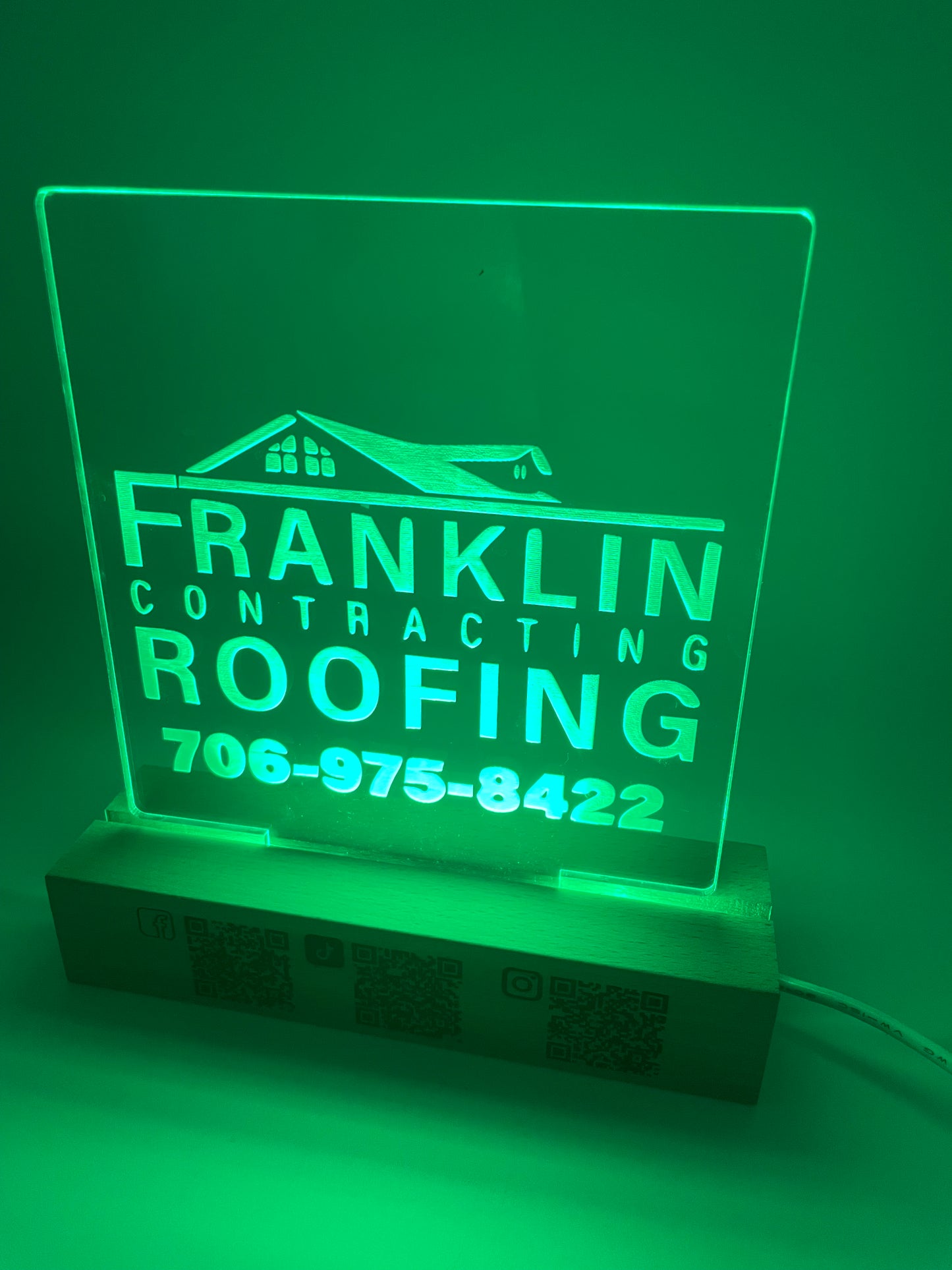 LED Custom Business Logo Acrylic Sign