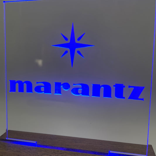 LED Multi Color Music Acrylic Sign Marantz