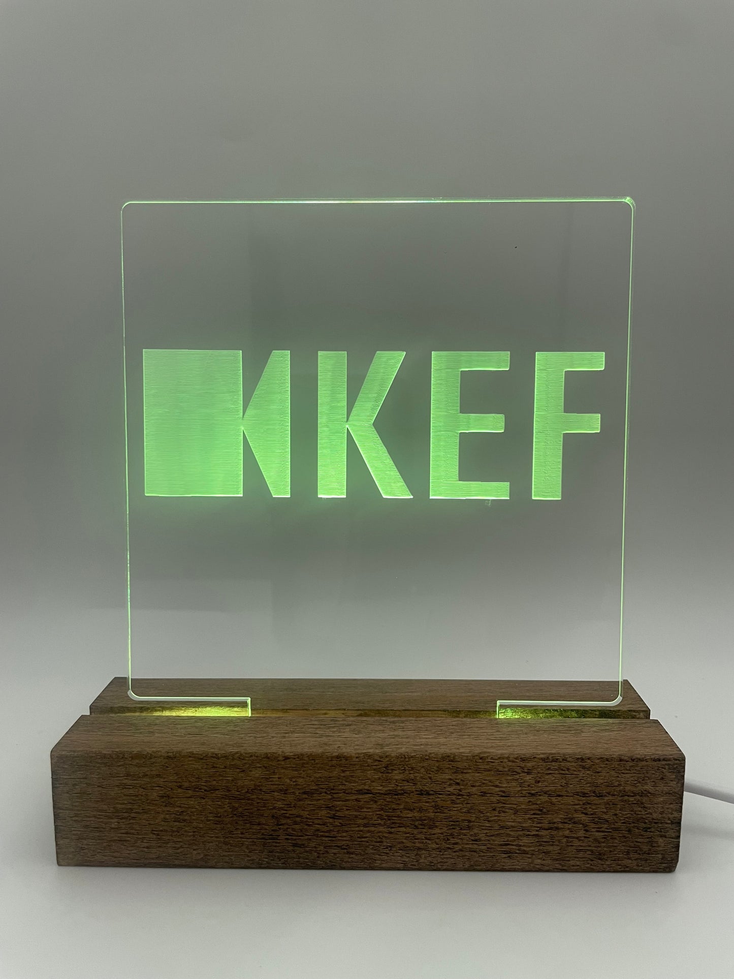 LED Music Acrylic Sign Decoration KEF Lovers