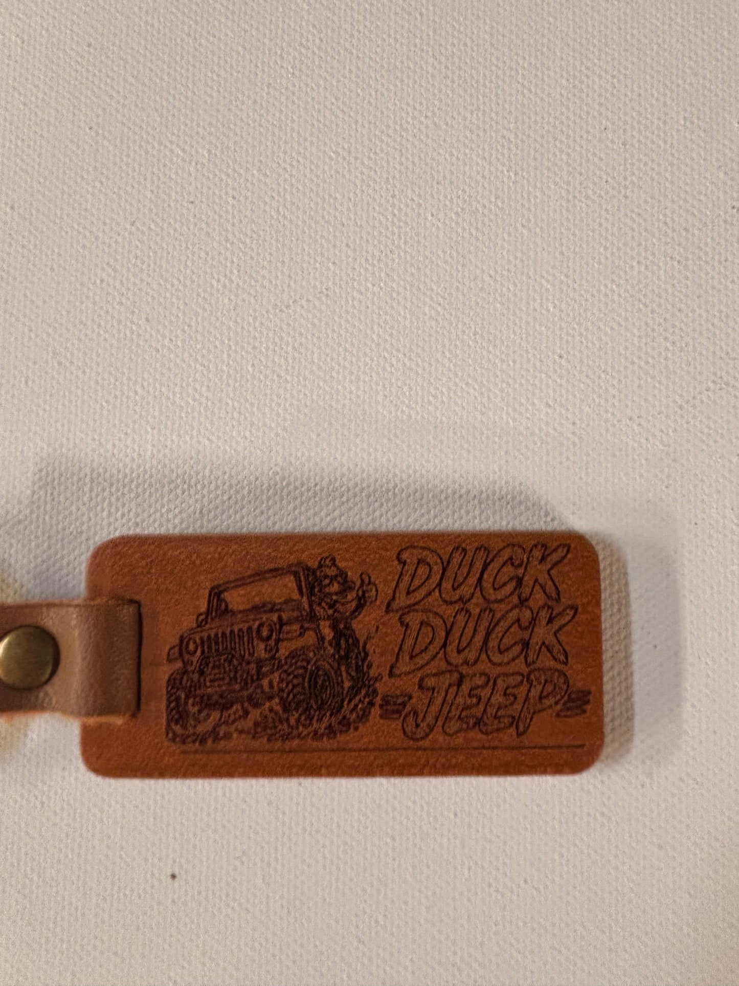 Wood Keychain Laser Engraved Off Road Lovers