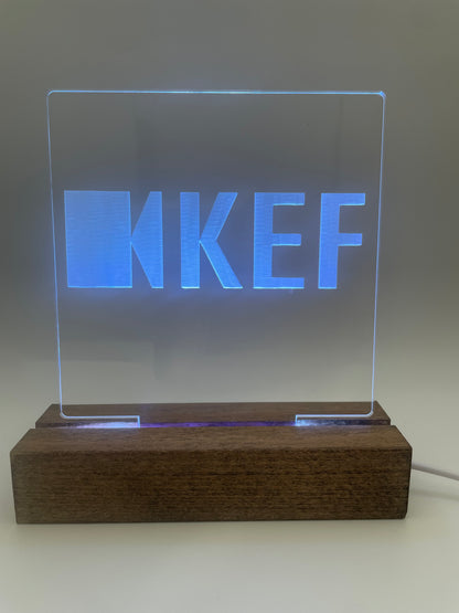 LED Music Acrylic Sign Decoration KEF Lovers