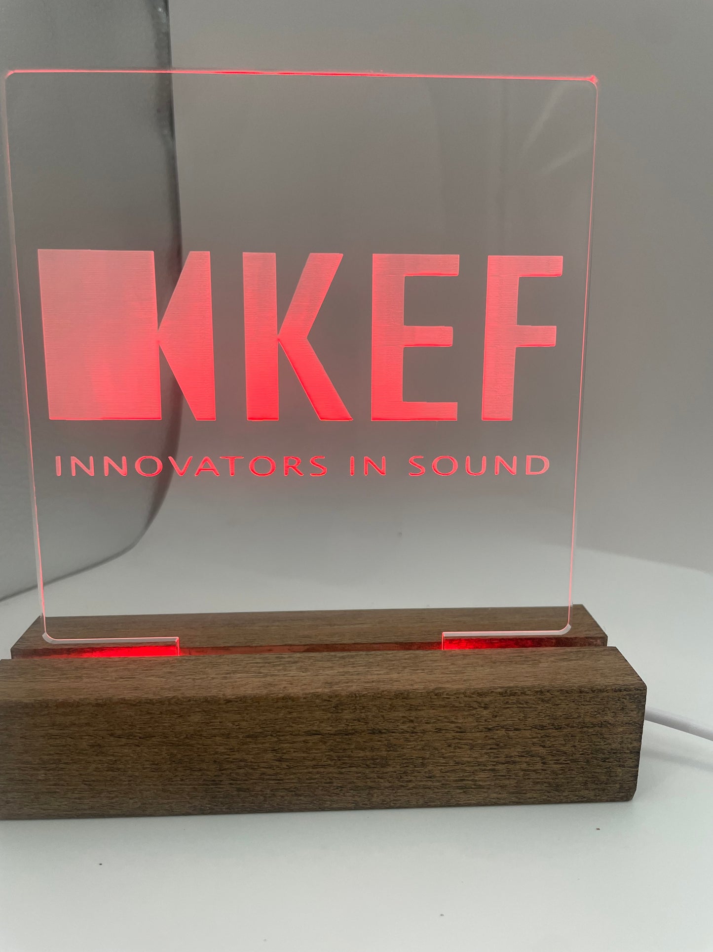 LED Music Acrylic Sign Decoration KEF Lovers