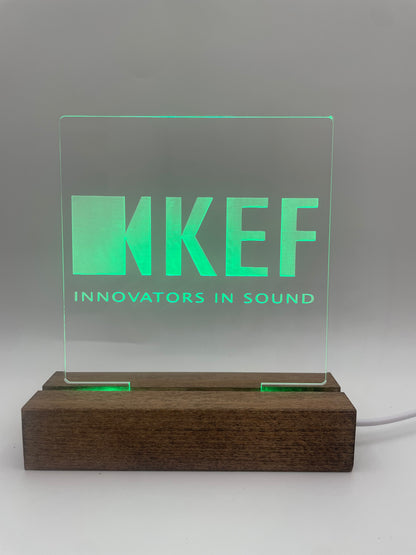 LED Music Acrylic Sign Decoration KEF Lovers