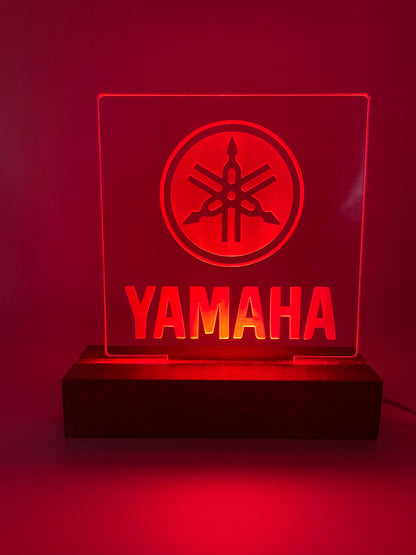 LED Acrilic Music Lovers Sign Yamaha
