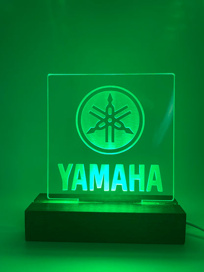 LED Acrilic Music Lovers Sign Yamaha