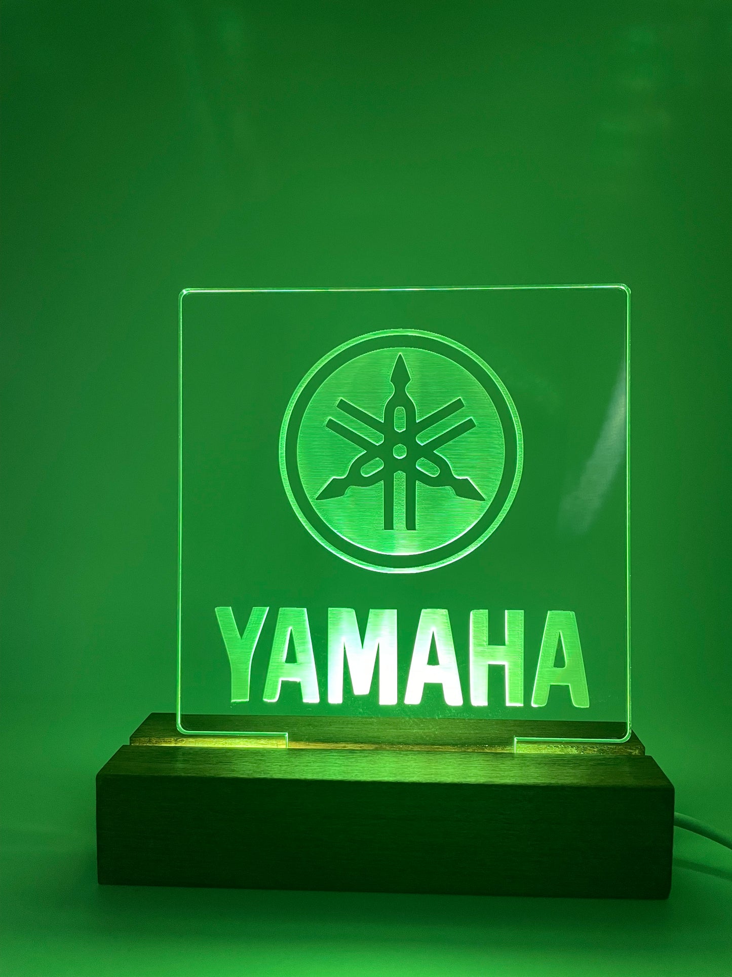 LED Acrilic Music Lovers Sign Yamaha