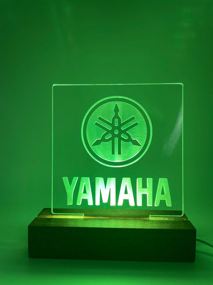 LED Acrilic Music Lovers Sign Yamaha