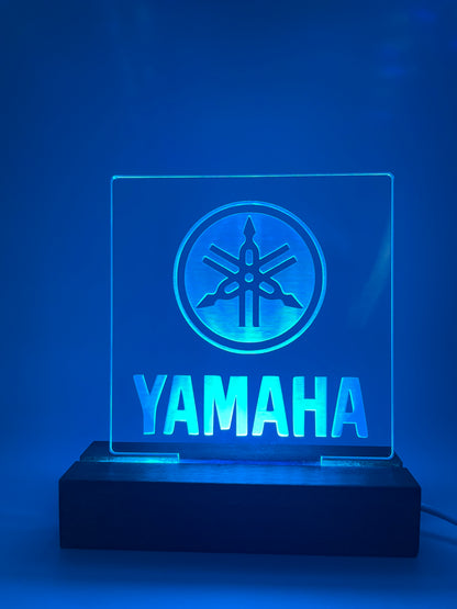 LED Acrilic Music Lovers Sign Yamaha