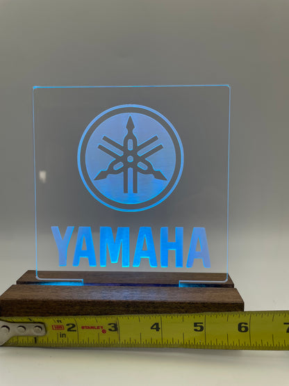 LED Acrilic Music Lovers Sign Yamaha