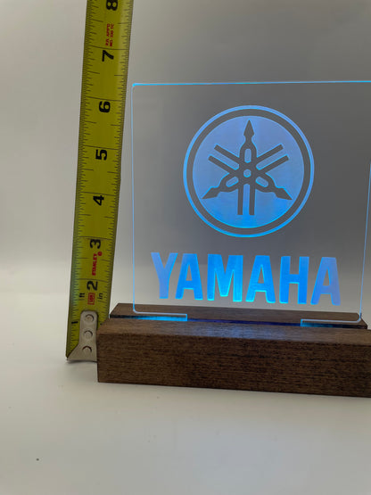 LED Acrilic Music Lovers Sign Yamaha