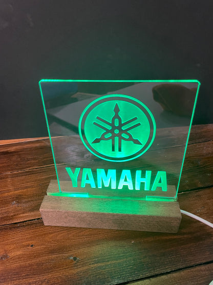 LED Acrilic Music Lovers Sign Yamaha