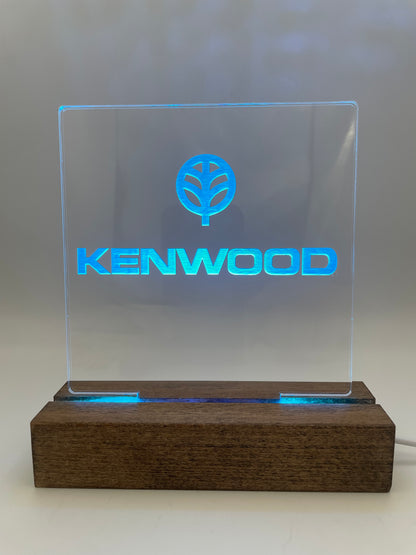 LED Music Lovers Sign Kenwood Acrylic Sign
