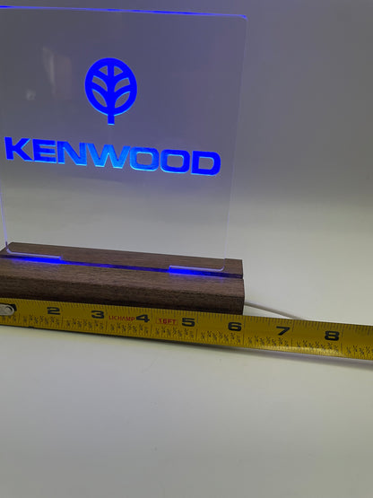 LED Music Lovers Sign Kenwood Acrylic Sign
