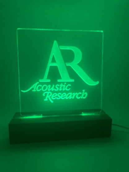 LED Audiophile Decoration Acryilc AR Lovers Sign
