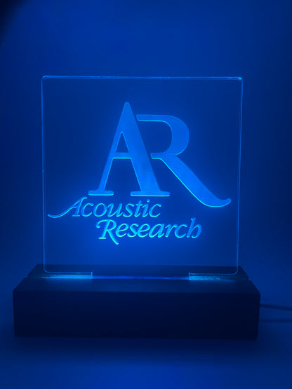LED Audiophile Decoration Acryilc AR Lovers Sign