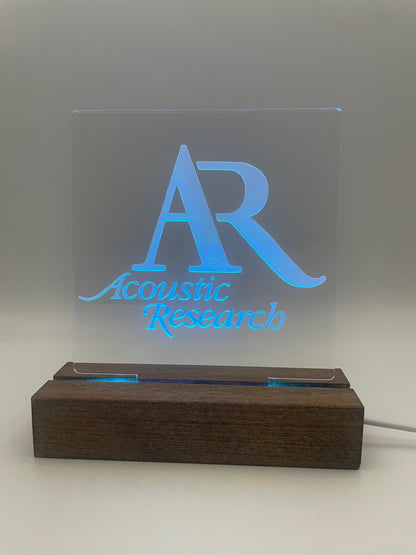 LED Audiophile Decoration Acryilc AR Lovers Sign