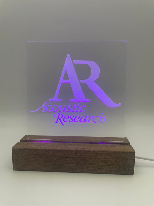 LED Audiophile Decoration Acryilc AR Lovers Sign