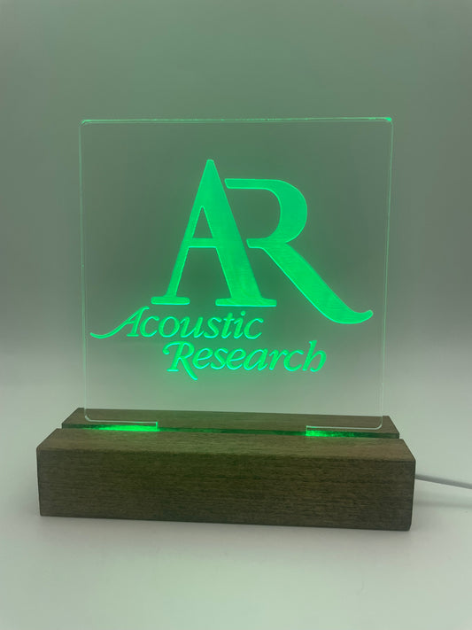 LED Audiophile Decoration Acryilc AR Lovers Sign