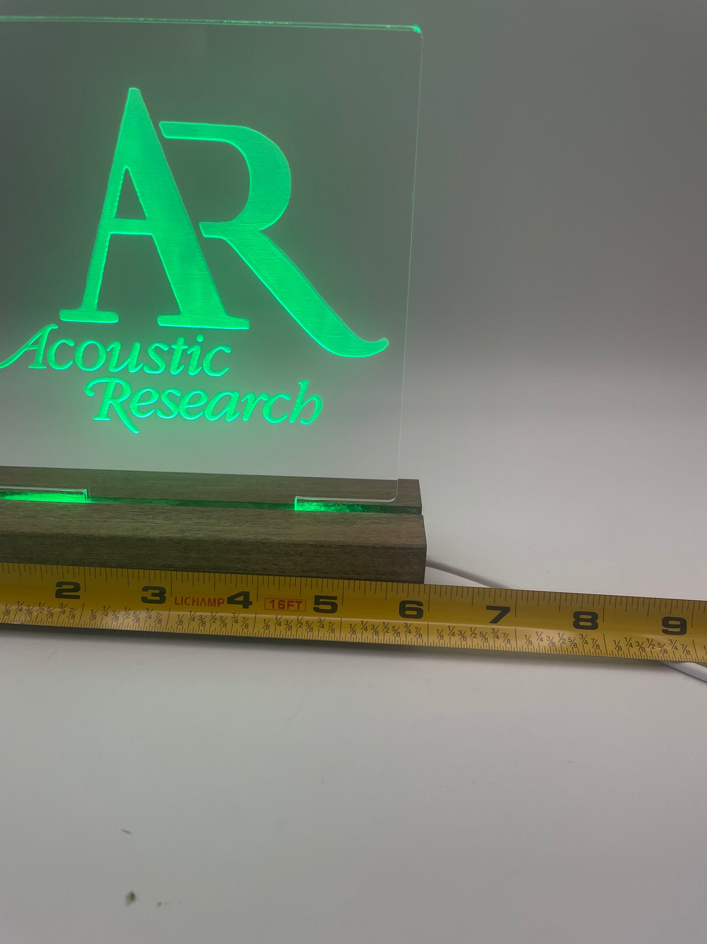 LED Audiophile Decoration Acryilc AR Lovers Sign