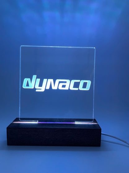 LED Music Acrylic Sign Old School Dynaco Decoration