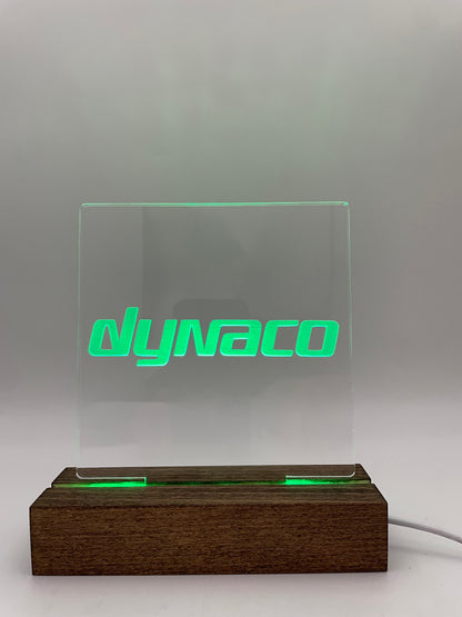 LED Music Acrylic Sign Old School Dynaco Decoration