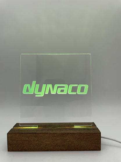 LED Music Acrylic Sign Old School Dynaco Decoration