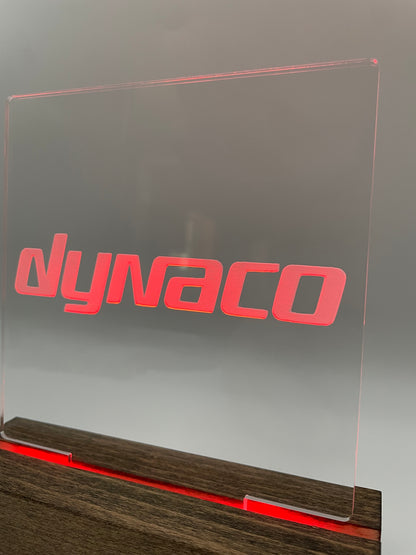 LED Music Acrylic Sign Old School Dynaco Decoration