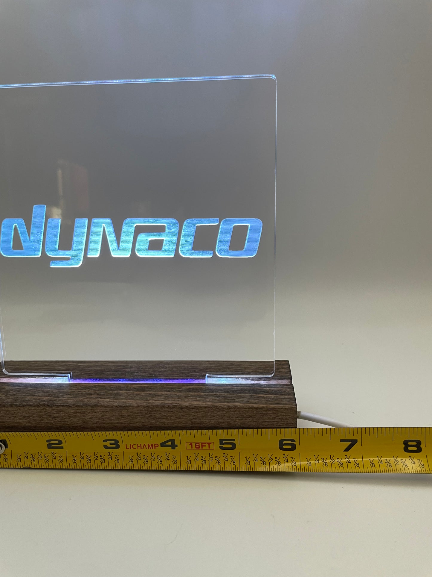 LED Music Acrylic Sign Old School Dynaco Decoration