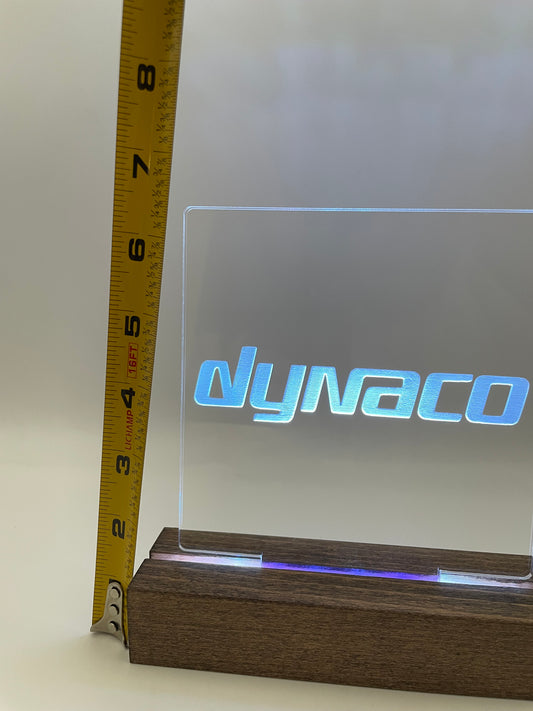 LED Music Acrylic Sign Old School Dynaco Decoration