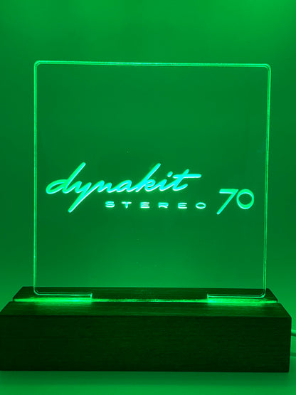 LED Acrylic Music Sign Dynakit Decoration