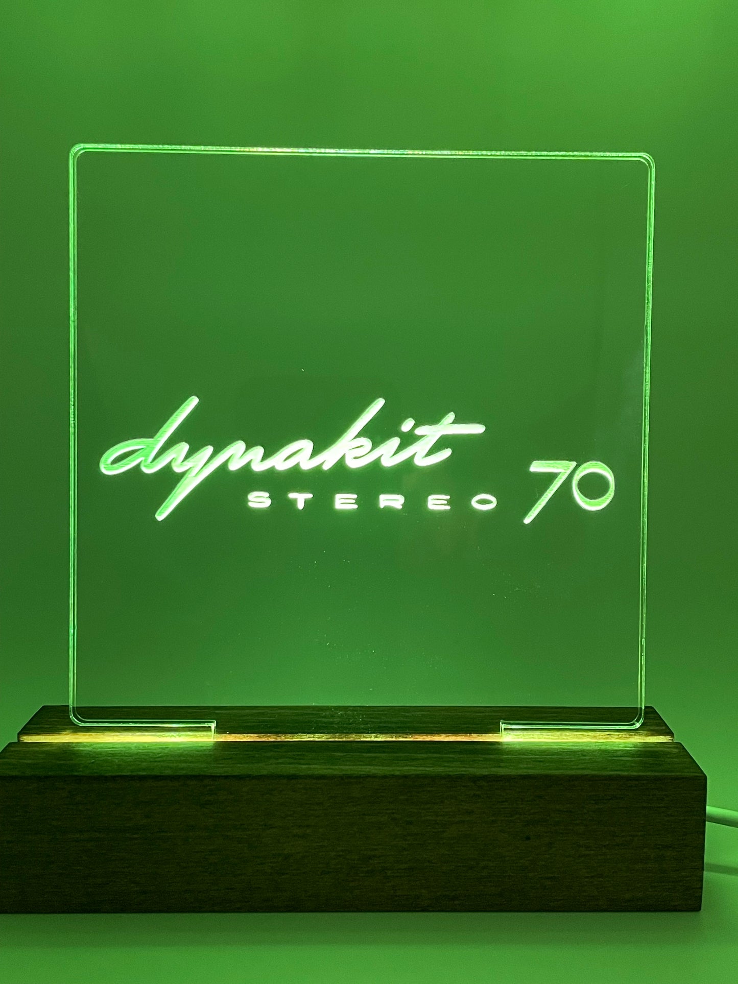 LED Acrylic Music Sign Dynakit Decoration