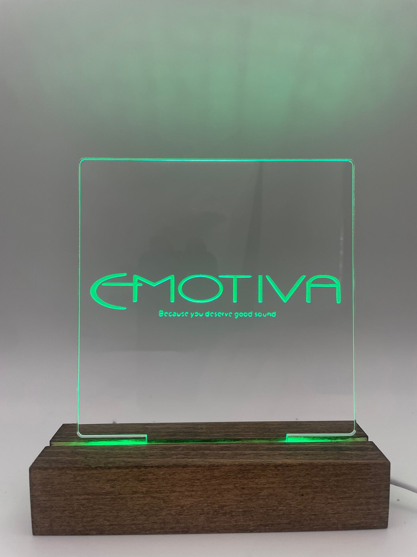 LED Acrylic Emotiva Music Sign for Music Room Decoration