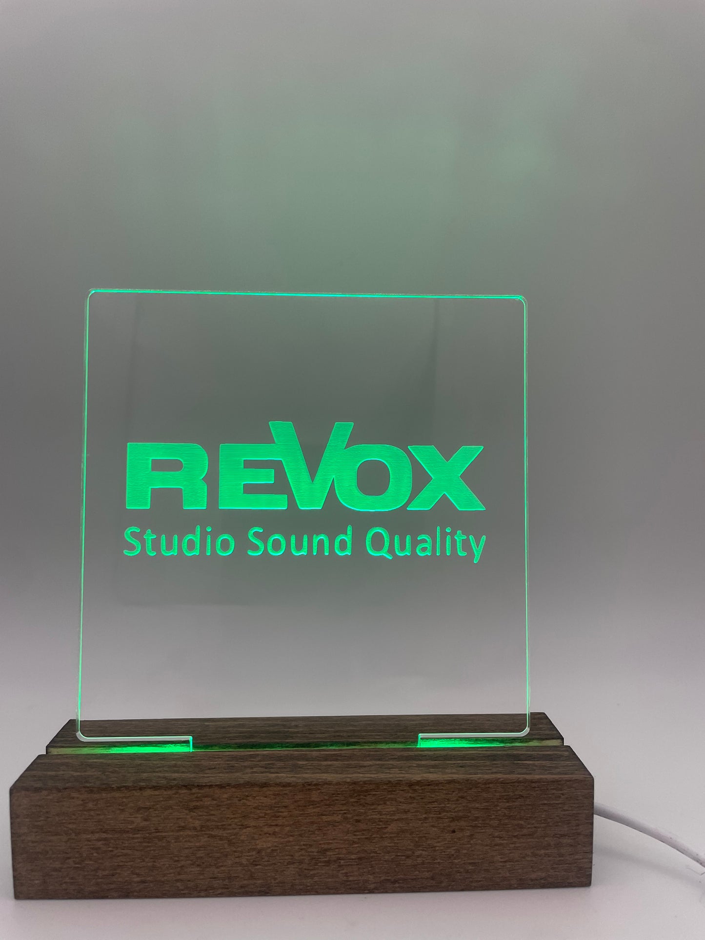 LED Music Acrylic Sign Revox Lovers Decoration