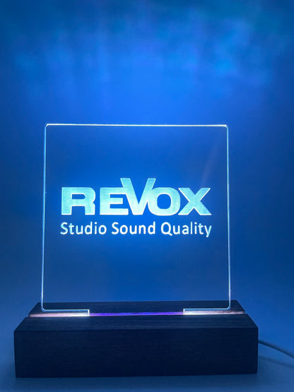 LED Music Acrylic Sign Revox Lovers Decoration