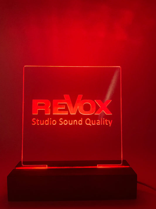 LED Music Acrylic Sign Revox Lovers Decoration