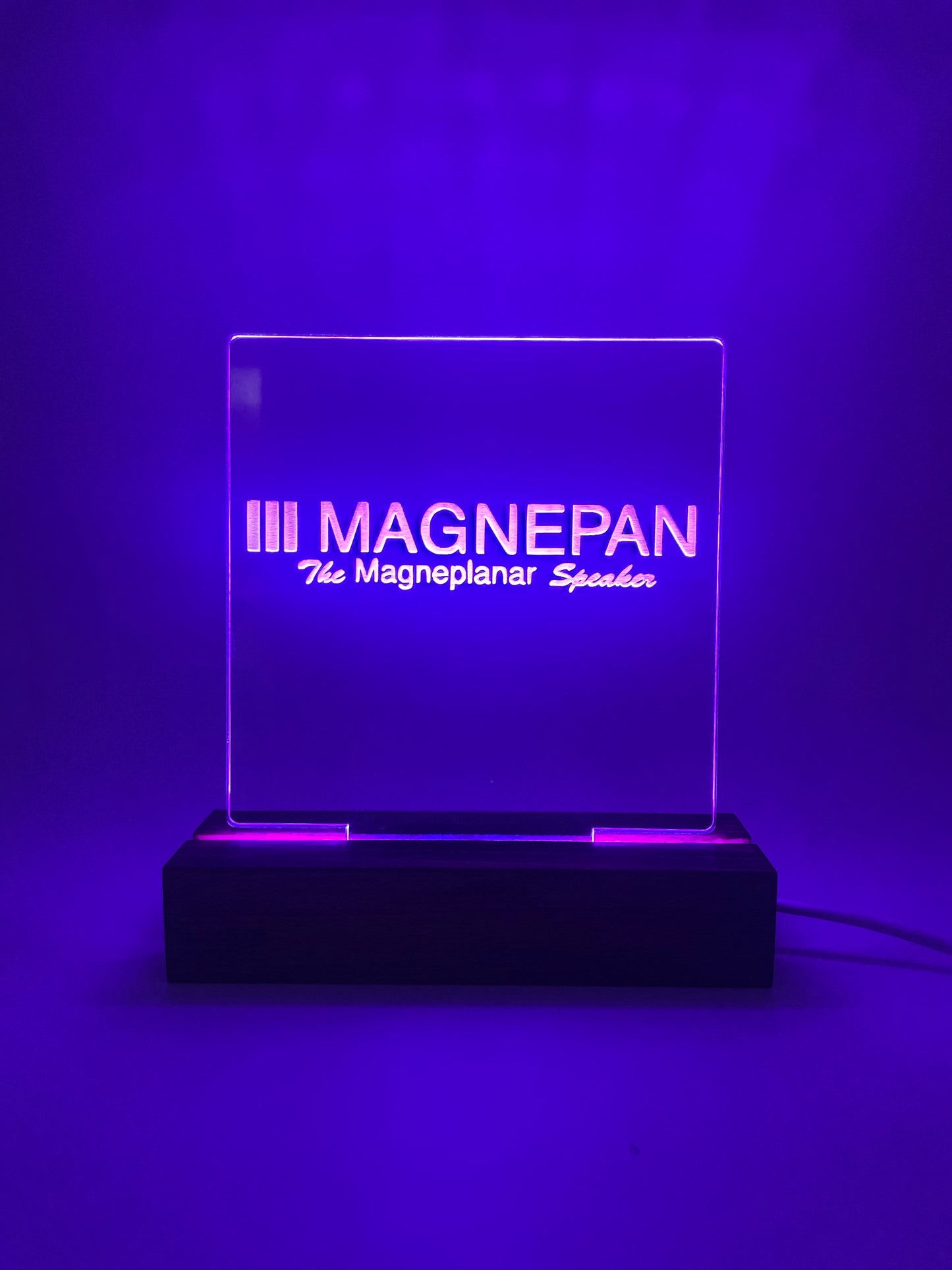 LED Music Acrylic Sign Music Lovers Decoration Magnapan