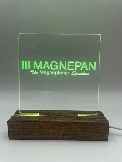LED Music Acrylic Sign Music Lovers Decoration Magnapan