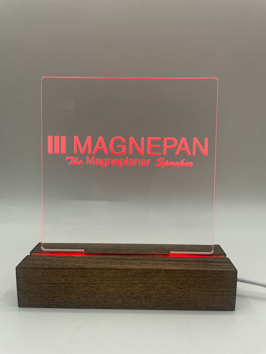 LED Music Acrylic Sign Music Lovers Decoration Magnapan