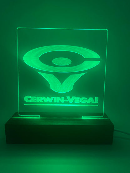 LED Acrylic Music Lovers Decoration CervinVega