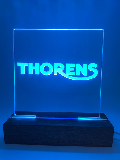 LED Acrylic Music Sign Thorens Lovers Decoration