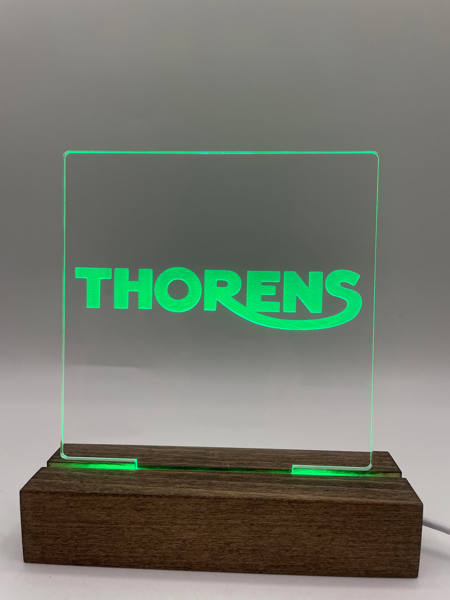 LED Acrylic Music Sign Thorens Lovers Decoration