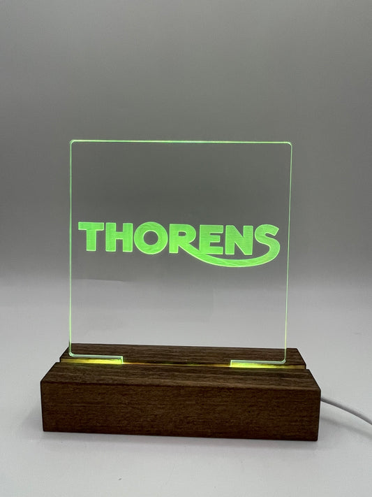 LED Acrylic Music Sign Thorens Lovers Decoration
