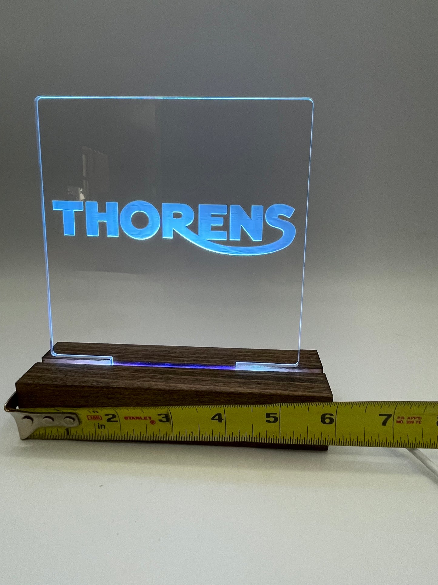 LED Acrylic Music Sign Thorens Lovers Decoration