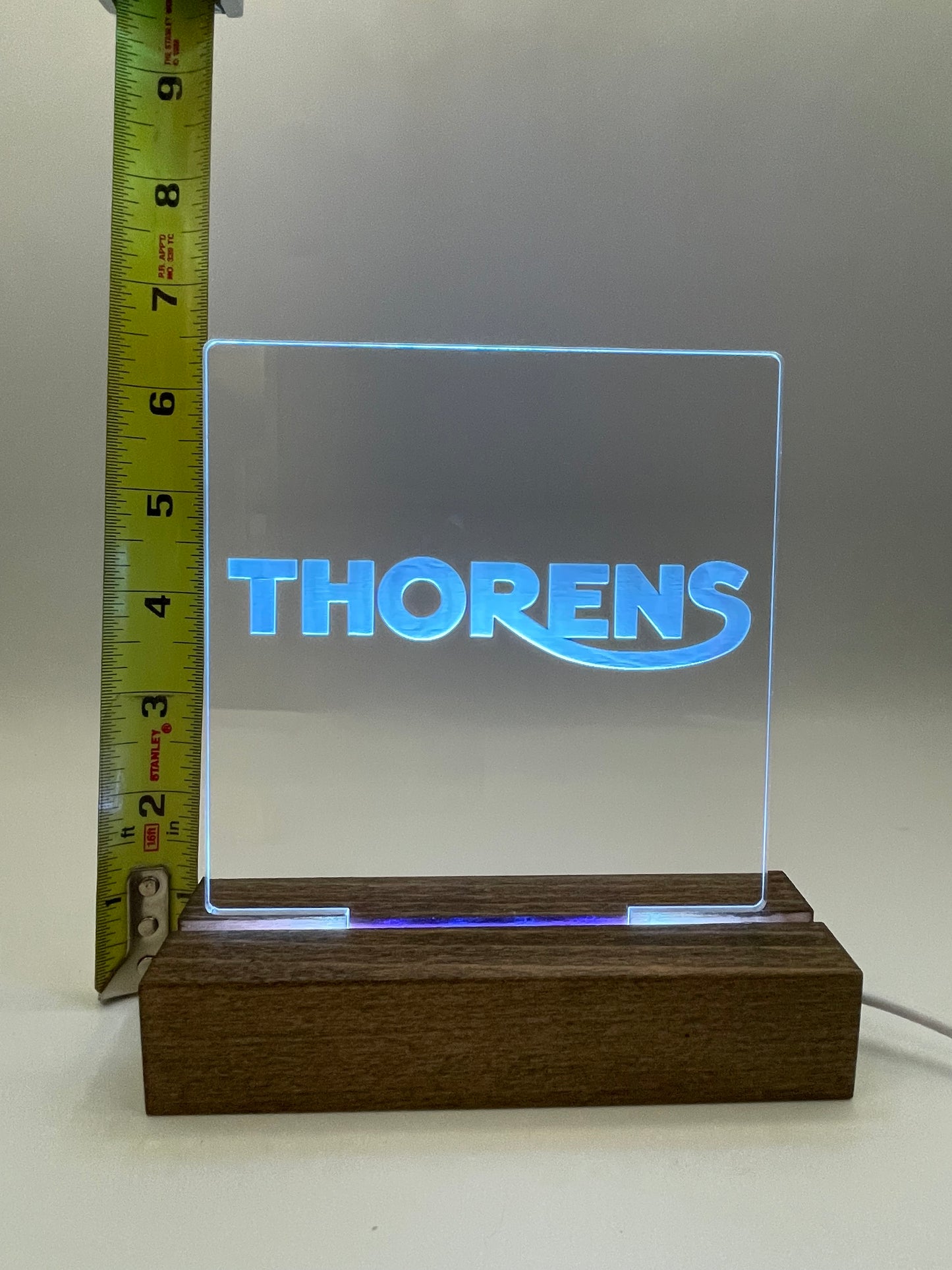 LED Acrylic Music Sign Thorens Lovers Decoration