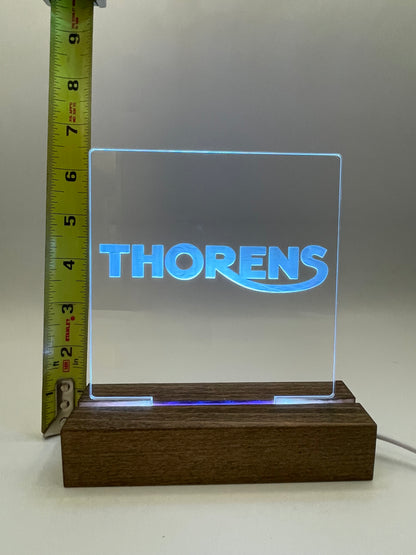 LED Acrylic Music Sign Thorens Lovers Decoration
