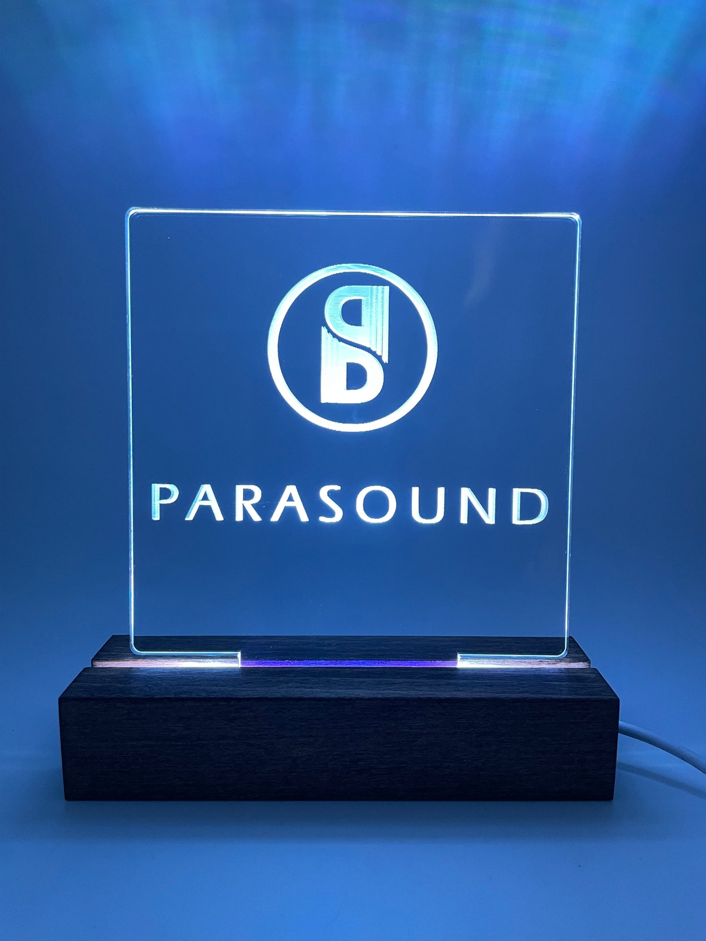 LED Acrylic Music Lovers Sign Parasound Decoration