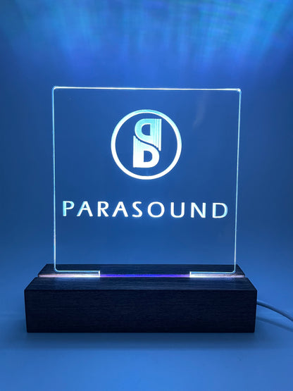 LED Acrylic Music Lovers Sign Parasound Decoration