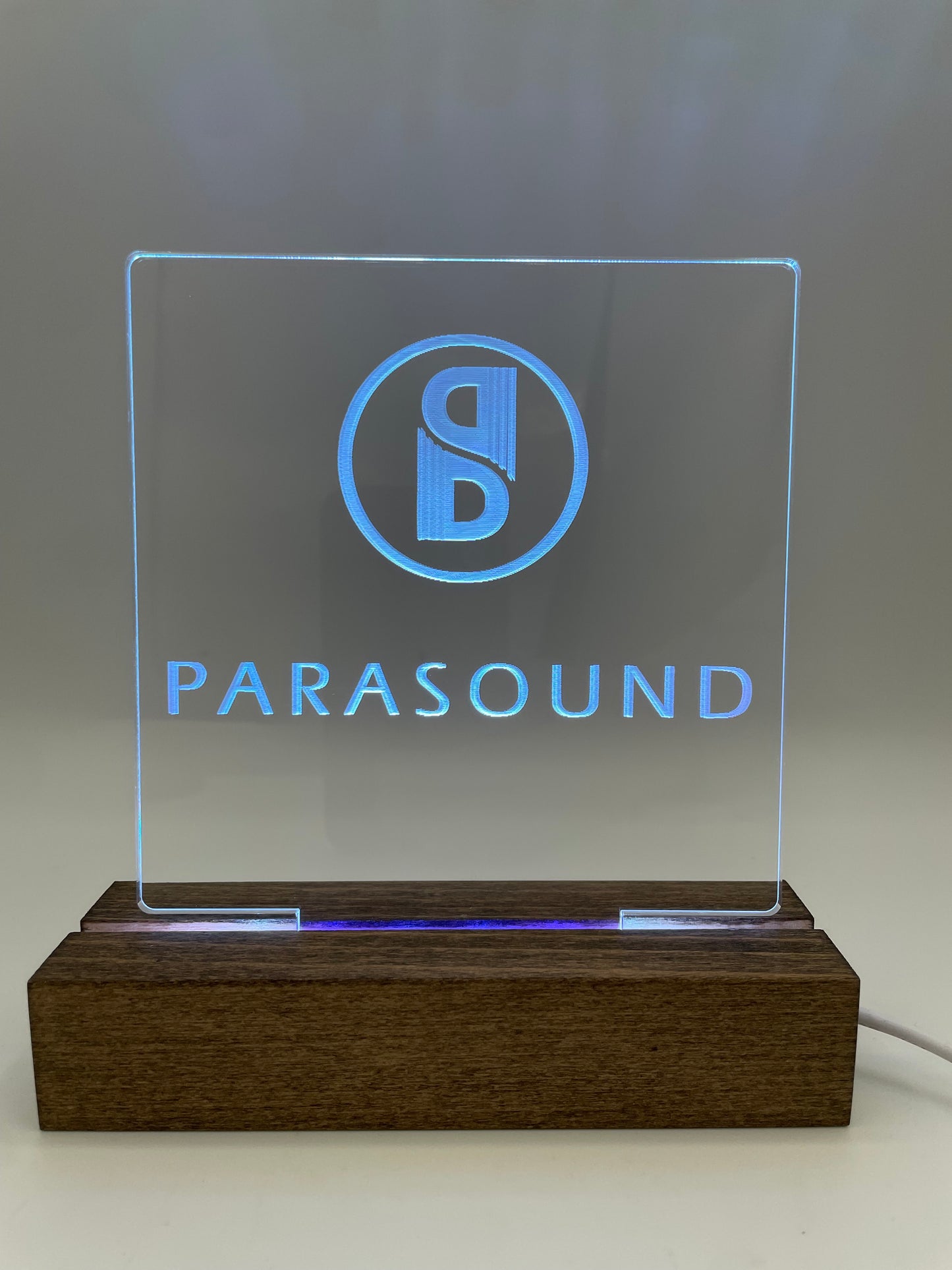 LED Acrylic Music Lovers Sign Parasound Decoration